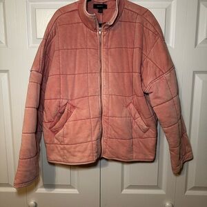 Forever 21 Pink Bomber Jacket